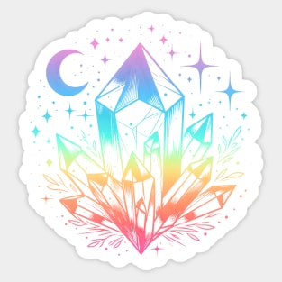 RAINBOW CRYSTAL Sticker